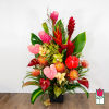 The Beretania Florist Aloha Tropical bouquet is a stunning and unique floral