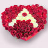 Experience the ultimate in personalized floral luxury with our Customizable Letter Roses