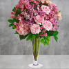Go all out for love with this breathtaking bouquet of pink orchids