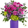 This awe-inspiring mix of roses, asters and hydrangea is sure to take