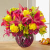 Glowing with autumn&#039;s natural beauty captured in blushing blooms that will get