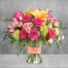 Put a spring in their step with this beautifully blushing bouquet of