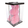 A &quot;Standing Foam Pink Rose Bunny&quot; is a delightful and creative gift
