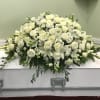 White Roses, Lilies, Snapdragons, Lisianthus, with greeneries