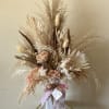 Preserved Roses, Pampas Grass and Preserved Fillers
32&quot; Tall x 18&quot; Wide.