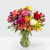 Bring a rainbow of color to any home with this bouquet. Blooming
