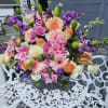 Pastels Sympathy Arrangement