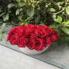 Beautiful Roses 24ct , sitting on a beautiful vase 