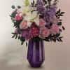 This beautiful Bouquet would work wonderfully for mothers day.  Contains: lavender