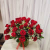 36 Short stem Red roses 

DISCLAIMER

For green and blooming plants, similar plants