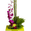 Artistry, indeed. Looking more like a modern sculpture than a floral arrangement