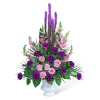 Our Garden of Life Urn is a beautiful design of purple and