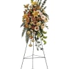 A fountain of subtle color is provided by this gracefully elegant array