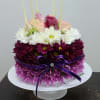 They&#039;ll never forget this incredible birthday surprise! Spray roses, pompons and mums