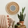 18&quot; rustic wooden mirror