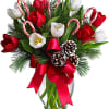 Nothing&#039;s sweeter than Christmas tulips - except maybe Christmas tulips with candy