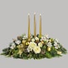 Fit for royalty! Dress up your Christmas dinner with this elegant white