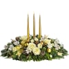 Fit for royalty! Dress up your Christmas dinner with this elegant white
