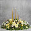 Fit for royalty! Dress up your Christmas dinner with this elegant white