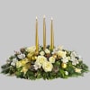 Fit for royalty! Dress up your Christmas dinner with this elegant white