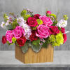 Like a stroll through a secret garden, this box of blooms transports