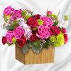 Like a stroll through a secret garden, this box of blooms transports
