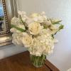Beautiful mix of white flowers 
