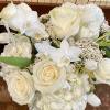 Beautiful mix of white flowers 