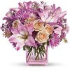 Peach, pink and lavender blooms are a sweet and innocent way to