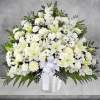 Symbolizing peace, serenity and purity, white flowers can help comfort those grieving