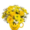 Put a smile on their face with this cute arrangement designed with