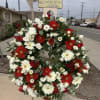 SEND YOUR SINCRE CONDOLENCES WITH THIS STUNNING LARGE WREATH