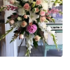 A beautiful array of fresh florals to display love  . An