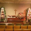 standing sprays, casket cover, sympathy basket