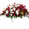 Half Casket Red and white 