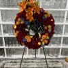 The &quot;Eternal Garden Wreath&quot; is a dignified and elegant floral tribute, carefully