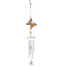 This colorful sun catcher butterfly mini chime is 26in long. Sold individually