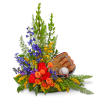 Our Tears in Heaven Personalized Tribute is a stunning arrangement filled with