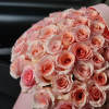Pink roses are a symbol of tenderness, elegance and sophistication. A bouquet