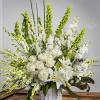 Out White Garden Sympathy Basket features the finest fresh seasonal varieties including