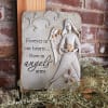 Resin stone measures approx. 9.5&quot; H x 7.25&quot; W
This nice memorial keepsake