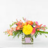 A great choice for a dramatic effect! Our colorful bouquets feature deep