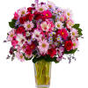 The perfect pick for a cheerful celebration! This cheerful blooms arrangement will