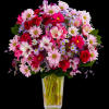 The perfect pick for a cheerful celebration! This cheerful blooms arrangement will