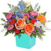 Send a rainbow of best wishes on any occasion with this glorious