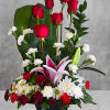 Forever has never looked more fabulous than this charming white and red