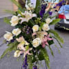 The Calm Spirit Standing Spray from Bella Floral LV is a serene