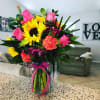 The Kendra Bouquet from Bella Floral LV is a bright and cheerful