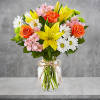 The rustic beauty of hand tied bouquets fresh from a European flower