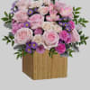 Rosy, radiant, and perfectly posh! Teleflora&#039;s Rosy Pink Bouquet with a fabulously
